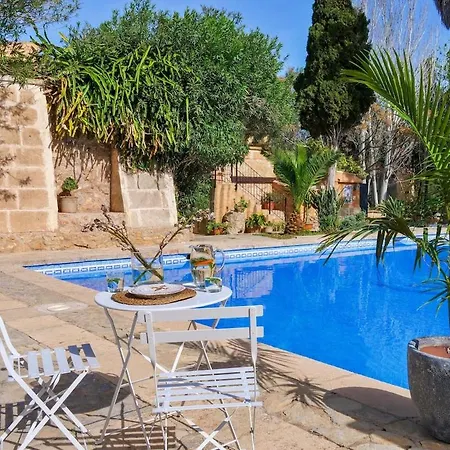 Lägenhet Colao Auf Fincagehoeft, Grosszuegiges Schlafzimmer Mit Bad, Gemeinschaftskueche, Xxl Pool, Wifi, Klima, Yoga Manacor (Mallorca)