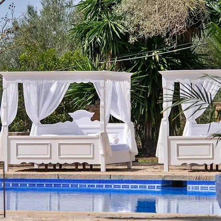 Colao Auf Fincagehoeft, Grosszuegiges Schlafzimmer Mit Bad, Gemeinschaftskueche, Xxl Pool, Wifi, Klima, Yoga Manacor (Mallorca)
